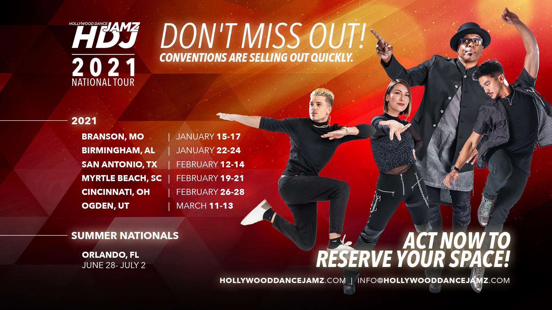 Hollywood Dance Jamz Dance Competition and Convention