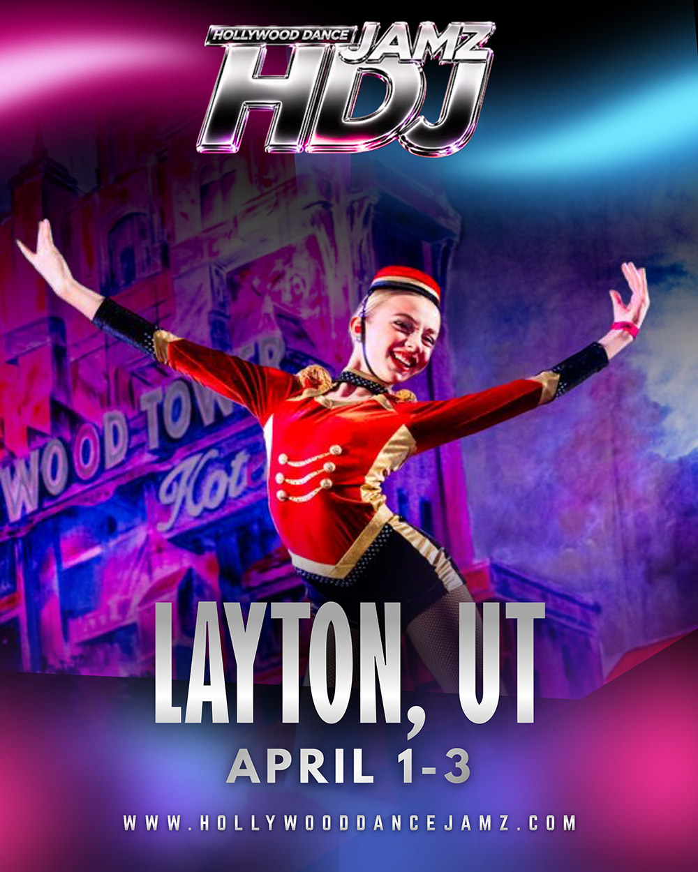 Hollywood Dance Jamz 2026 2027 Tour Layton Ut