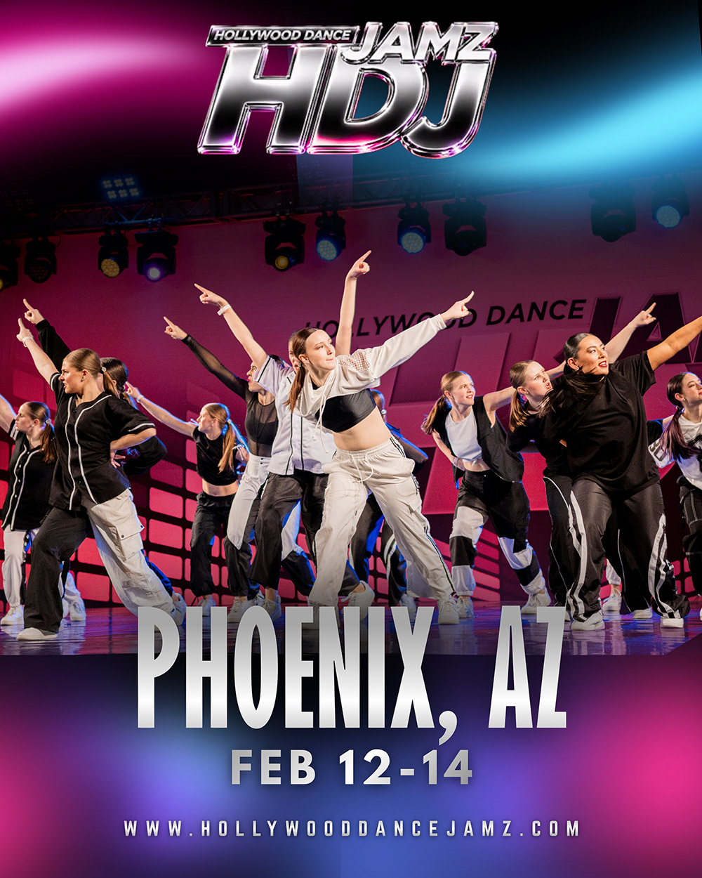 Hollywood Dance Jamz 2026 2027 Tour Phoenix Az