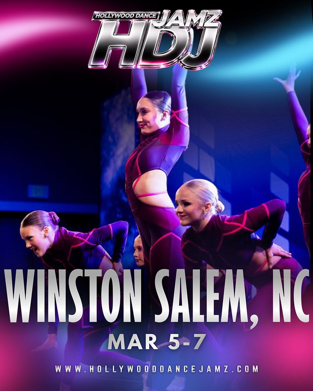 Hollywood Dance Jamz 2026 2027 Tour Winston Salem NC